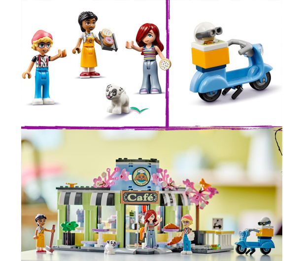 LEGO FRIENDS 42618 Kawiarnia w Heartlake - 1248839 - zdjęcie 5